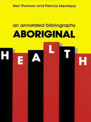 cover image of Aboriginal Health